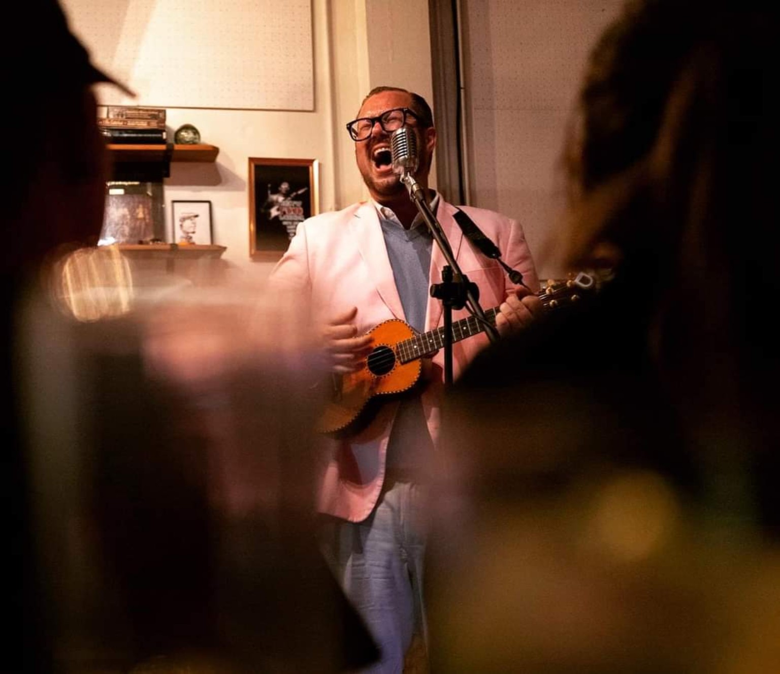Lips Manly Performing